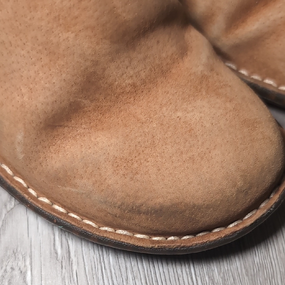 UGG Clogs Gael Women's Brown Suede Sheepskin Wedge Mules S/N 1934 Size 7 - Picture 7 of 7